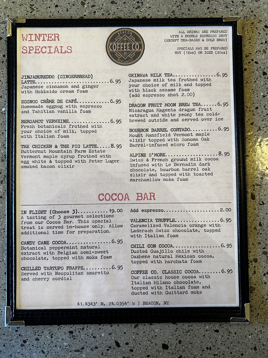 Menu Beacon Coffee Co. & Mercantile-3