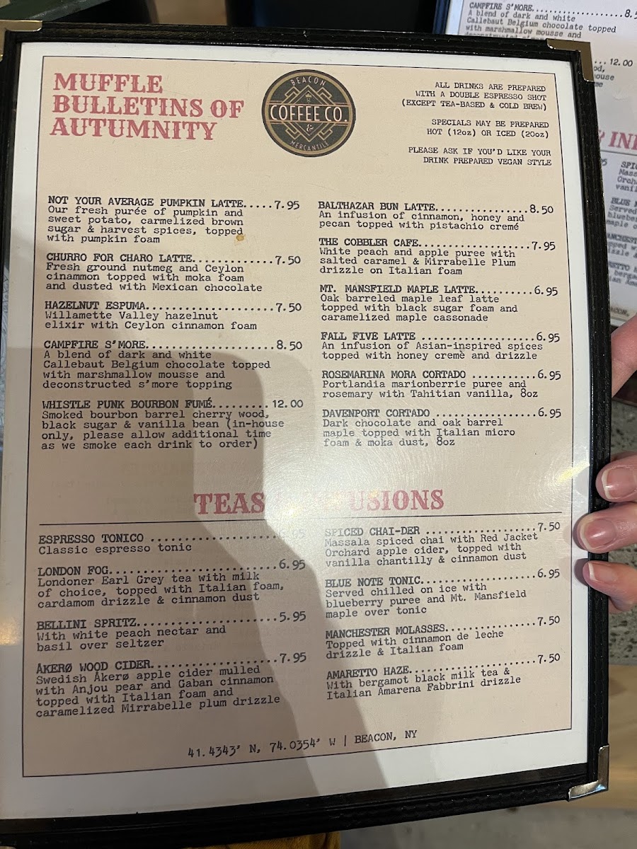 Menu Beacon Coffee Co. & Mercantile-7