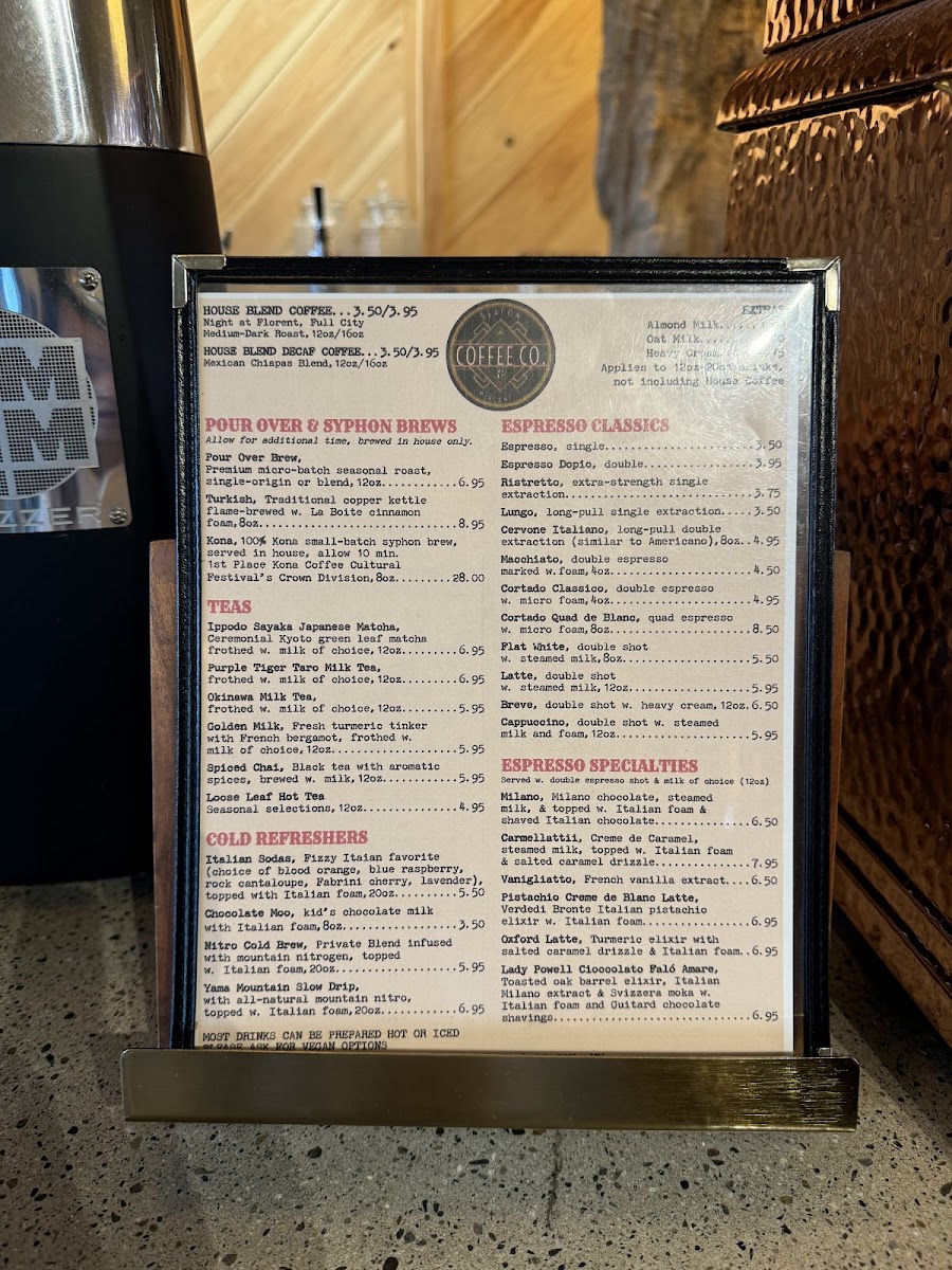 Menu Beacon Coffee Co. & Mercantile-8