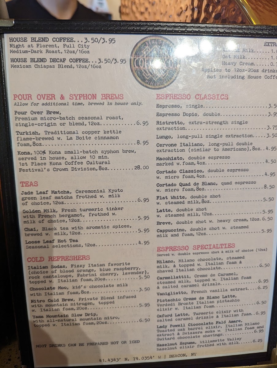 Menu Beacon Coffee Co. & Mercantile-9